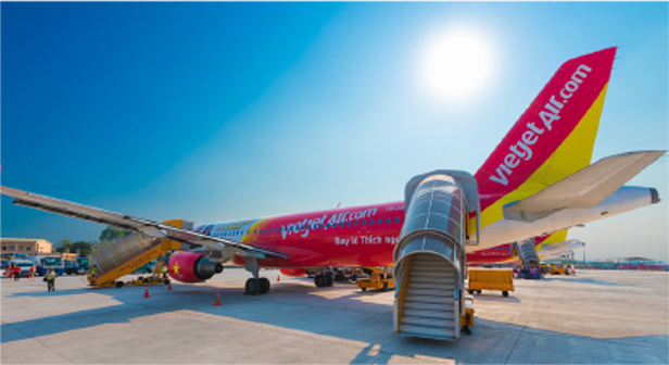 Vietjet now second biggest carrier in Southeast Asia by market cap.